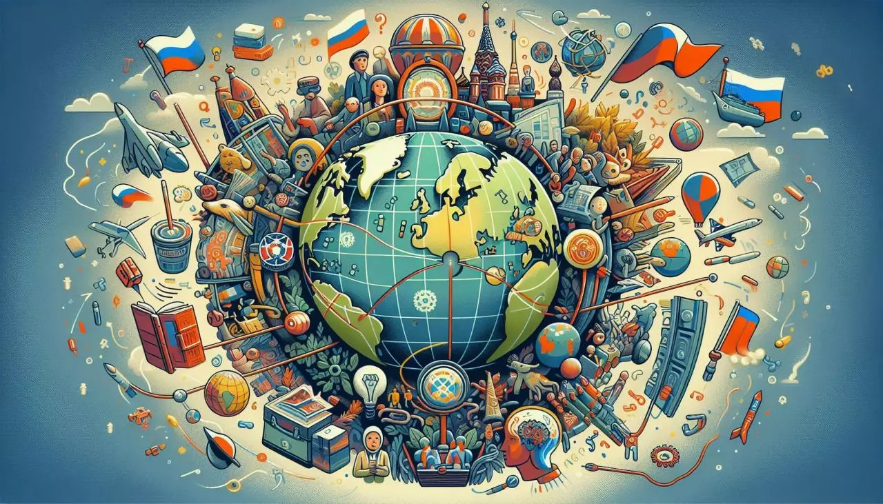 🌎 Как глобализация влияет на русский язык: риски и возможности: 🗣 Русский язык в межкультурном общении: преимущества и сложности